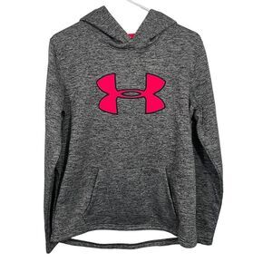 Under Armour Grey Pullover Athletic Hoodie Sweatshirt